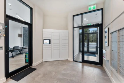Laundry Room Photo of 114 13788 76 Avenue, Surrey, BC