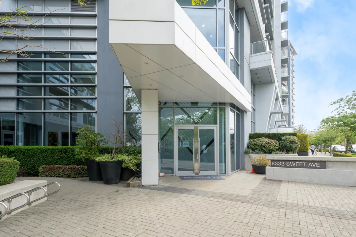 Exterior Rear Photo of 1701 8333 Sweet Avenue, Richmond, BC