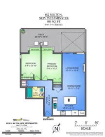 Hallway Photo of 202 812 Milton Street, New Westminster, BC