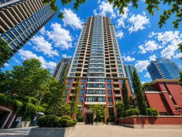 Outdoor Deck Photo of 1405 909 Mainland Street, Vancouver, BC