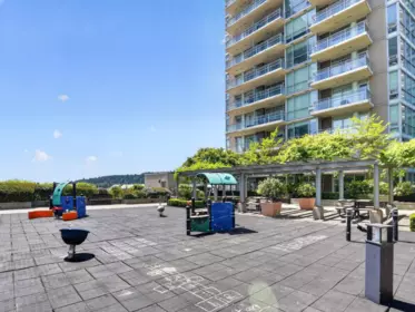 Outdoor Deck Photo of 2102 2978 Glen Drive, Coquitlam, BC