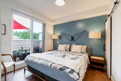Bedroom 2 Photo of 614 3229 St Johns Street, Port Moody, BC
