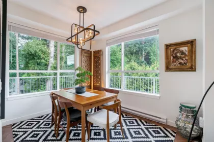 Breakfast Nook Photo of 614 3229 St Johns Street, Port Moody, BC