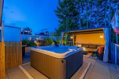 Outdoor Patio Photo of 614 3229 St Johns Street, Port Moody, BC