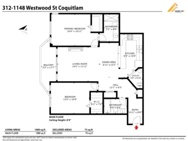 Office / Den Photo of 312 1148 Westwood Street, Coquitlam, BC