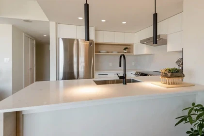 Kitchen Island Photo of 3506 688 Abbott Street, Vancouver, BC