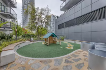 Outdoor Patio Photo of 1406 626 Claremont Street, Coquitlam, BC