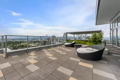 Outdoor Deck Photo of 705 13387 Old Yale Road, Surrey, BC