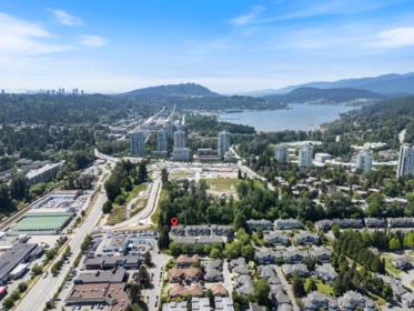 Aerial View of 35 2561 Runnel Drive, Coquitlam, BC