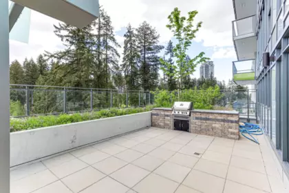 Outdoor Patio Photo of 1801 1182 Westwood Street, Coquitlam, BC