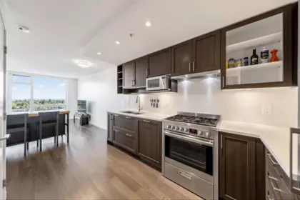 Kitchen Island Photo of 2308 5665 Boundary Road, Vancouver, BC