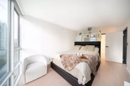 Primary Bedroom Photo of 1505 930 Cambie Street, Vancouver, BC