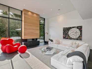 Living Room Photo of 8080 Cypress Place, Whistler, BC