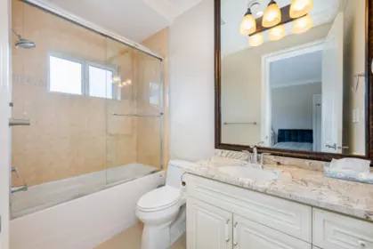 Powder Room Photo of 8411 Fairhurst Road, Richmond, BC