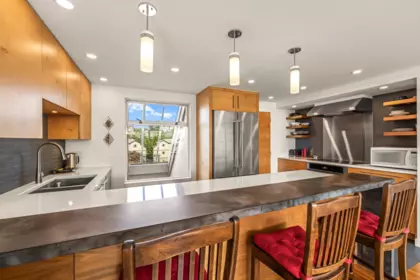 Kitchen Island Photo of 409 5 K De K Court, New Westminster, BC