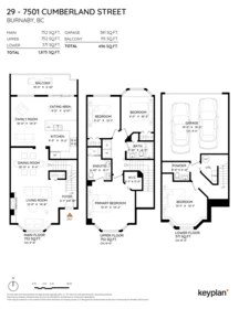 Staircase Photo of 29 7501 Cumberland Street, Burnaby, BC
