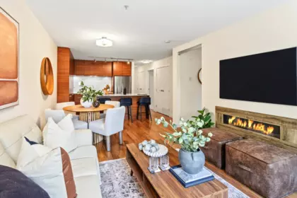 Dining Area Photo of 210 1677 Lloyd Avenue, North Vancouver, BC
