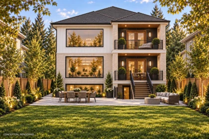 Exterior Rear Photo of A 11122 80a Avenue, Delta, BC