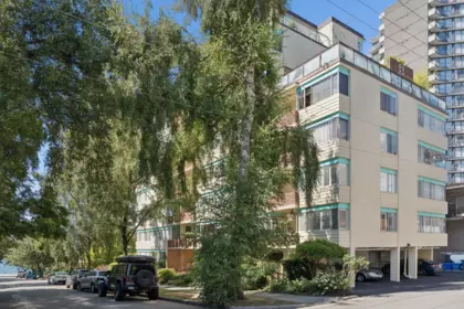 Exterior Rear Photo of 401 1315 Cardero Street, Vancouver, BC