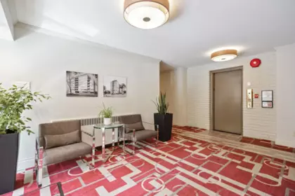 Living Room Photo of 401 1315 Cardero Street, Vancouver, BC
