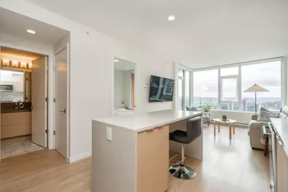 Kitchen Island Photo of 2407 530 Whiting Way, Coquitlam, BC