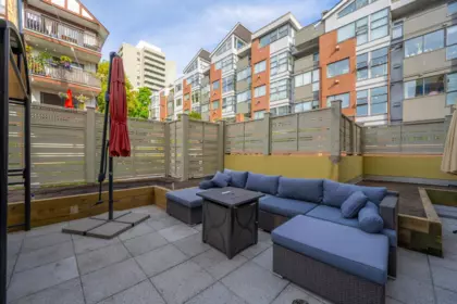 Outdoor Deck Photo of 204 124 W 3rd Street, North Vancouver, BC