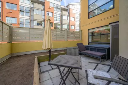 Outdoor Kitchen Photo of 204 124 W 3rd Street, North Vancouver, BC