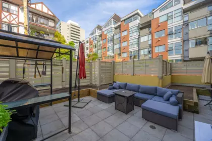 Outdoor Patio Photo of 204 124 W 3rd Street, North Vancouver, BC