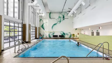 Basement Recreation Room Photo of 608 8580 River District Crossing, Vancouver, BC