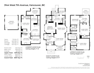 Family Room Photo of 3144 W 7th Avenue, Vancouver, BC