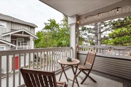 Aerial View of 67 14877 58 Avenue, Surrey, BC