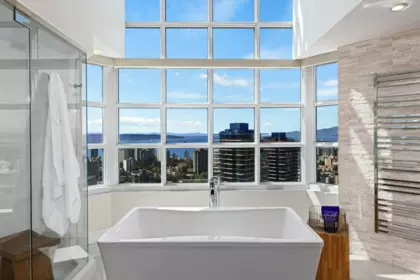 Aerial View of 3103 717 Jervis Street, Vancouver, BC