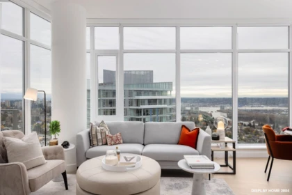 Living Room Photo of 2104 7683 Park Crescent, Burnaby, BC