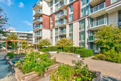 Backyard Photo of 409 3188 Riverwalk Avenue, Vancouver, BC