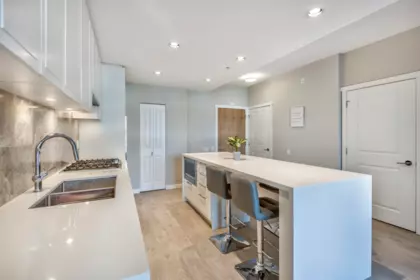 Exterior Rear Photo of 409 3188 Riverwalk Avenue, Vancouver, BC