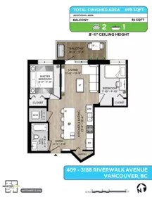 Swimming Pool Photo of 409 3188 Riverwalk Avenue, Vancouver, BC