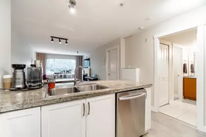 Kitchen Island Photo of 211 4728 Dawson Street, Burnaby, BC
