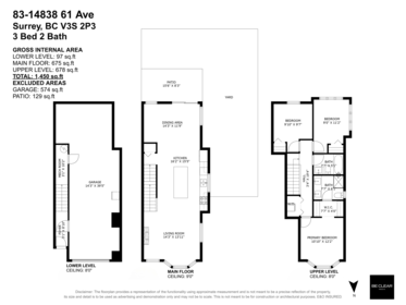 83 14838 61 Avenue, Surrey, BC, Surrey — Townhouse for sale