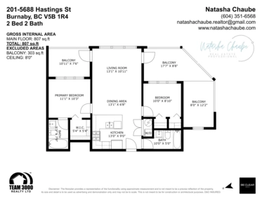 201 5688 Hastings Street, Burnaby, BC, Burnaby — Apartment/Condo for sale