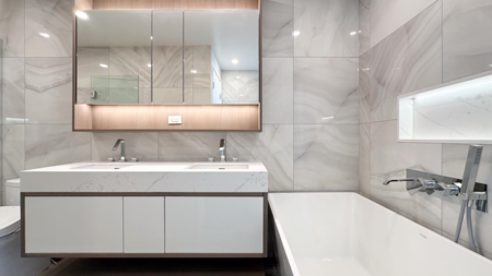 Guest Bathroom Photo of 408 1342 Johnston Road, White Rock, BC