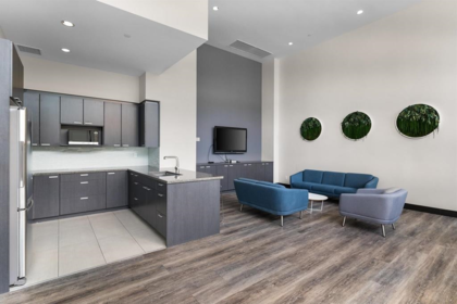 Basement Recreation Room Photo of 405 2200 Douglas Road, Burnaby, BC
