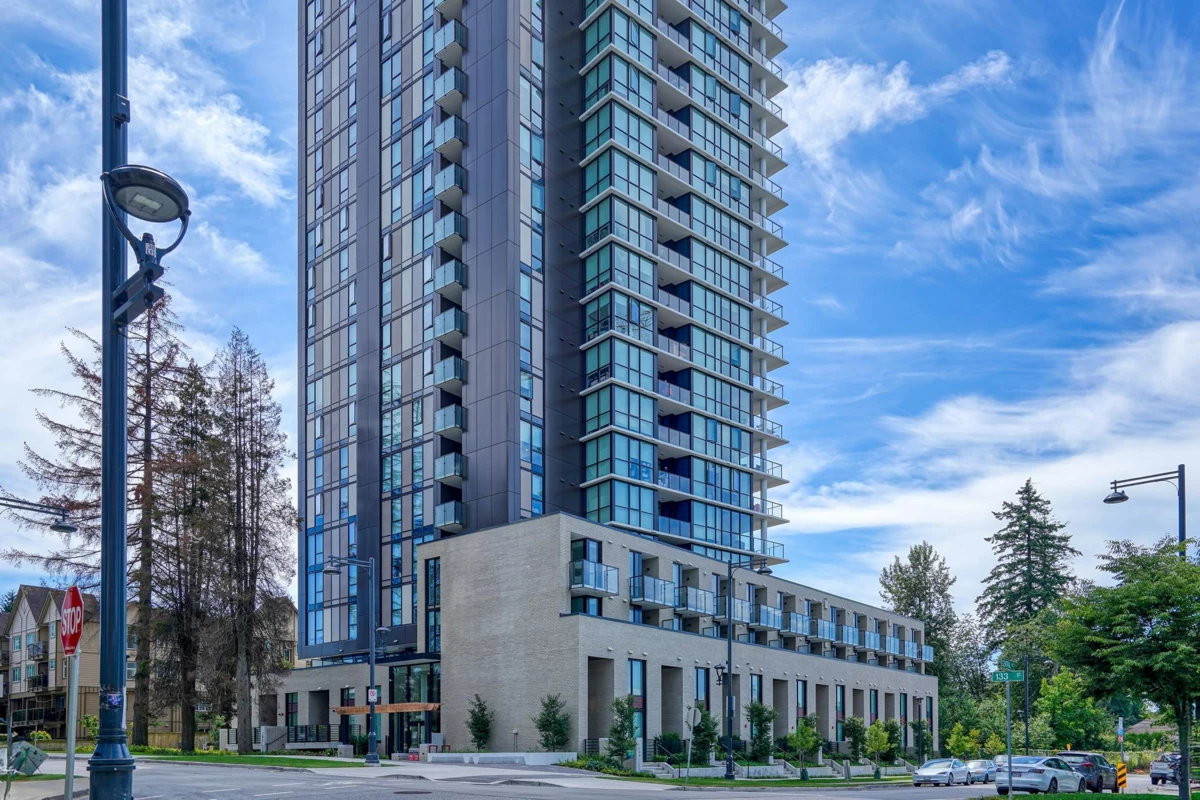 Exterior Front Photo of 2602 10333 133 Street, Surrey, BC