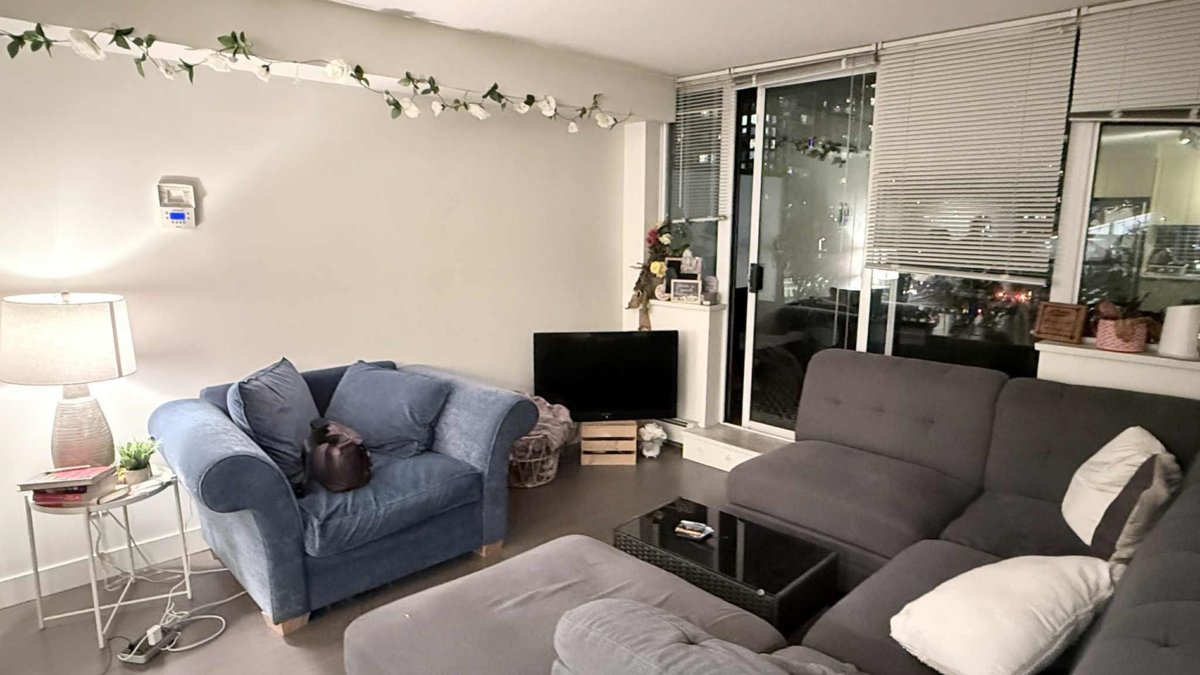 Exterior Rear Photo of 512 1325 Rolston Street, Vancouver, BC