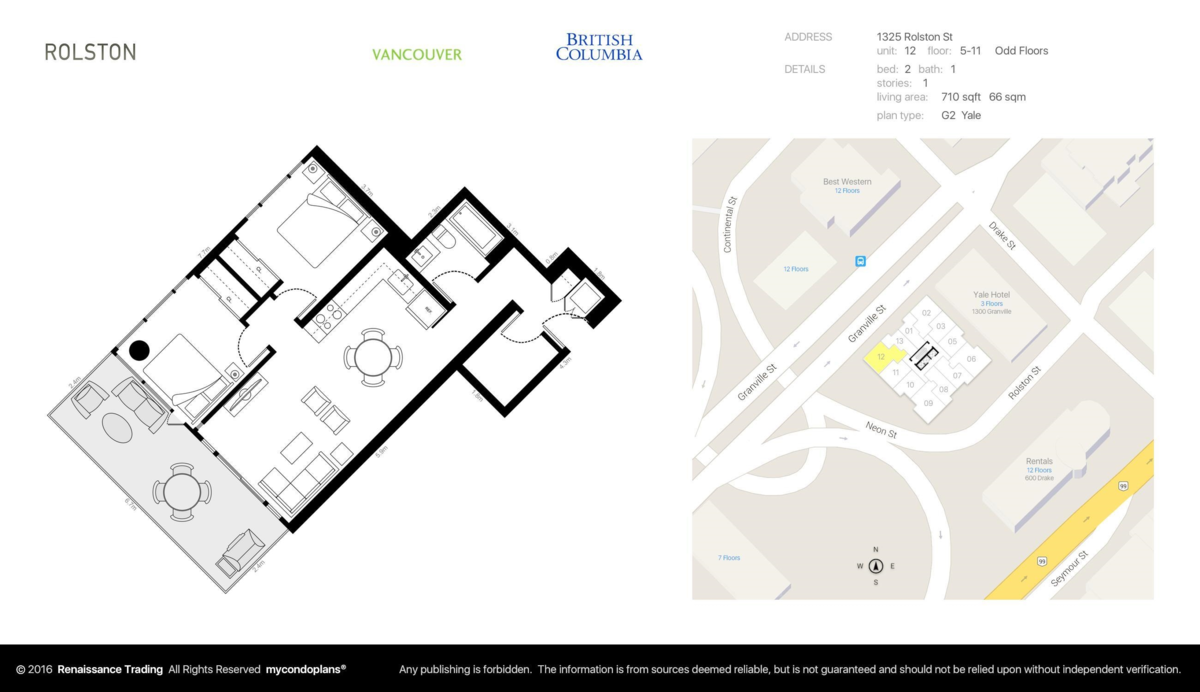 Powder Room Photo of 512 1325 Rolston Street, Vancouver, BC