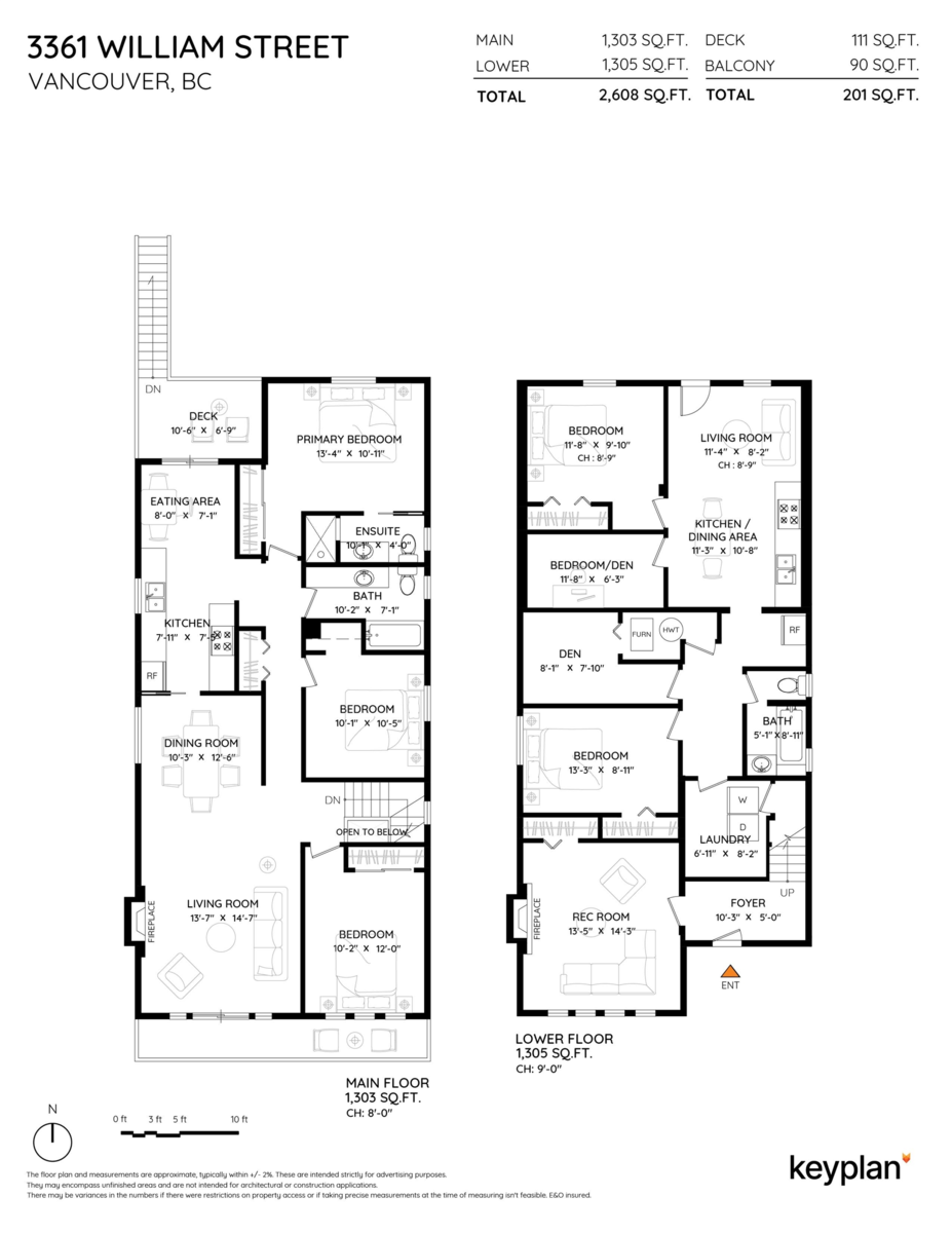 Playground / Recreational Area Near 3361 William Street, Vancouver, BC