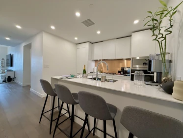 Dining Area Photo of 3605 1480 Howe Street, Vancouver, BC
