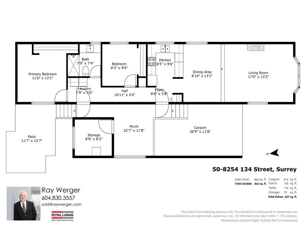 Front Yard Photo of 50 8254 134 Street, Surrey, BC