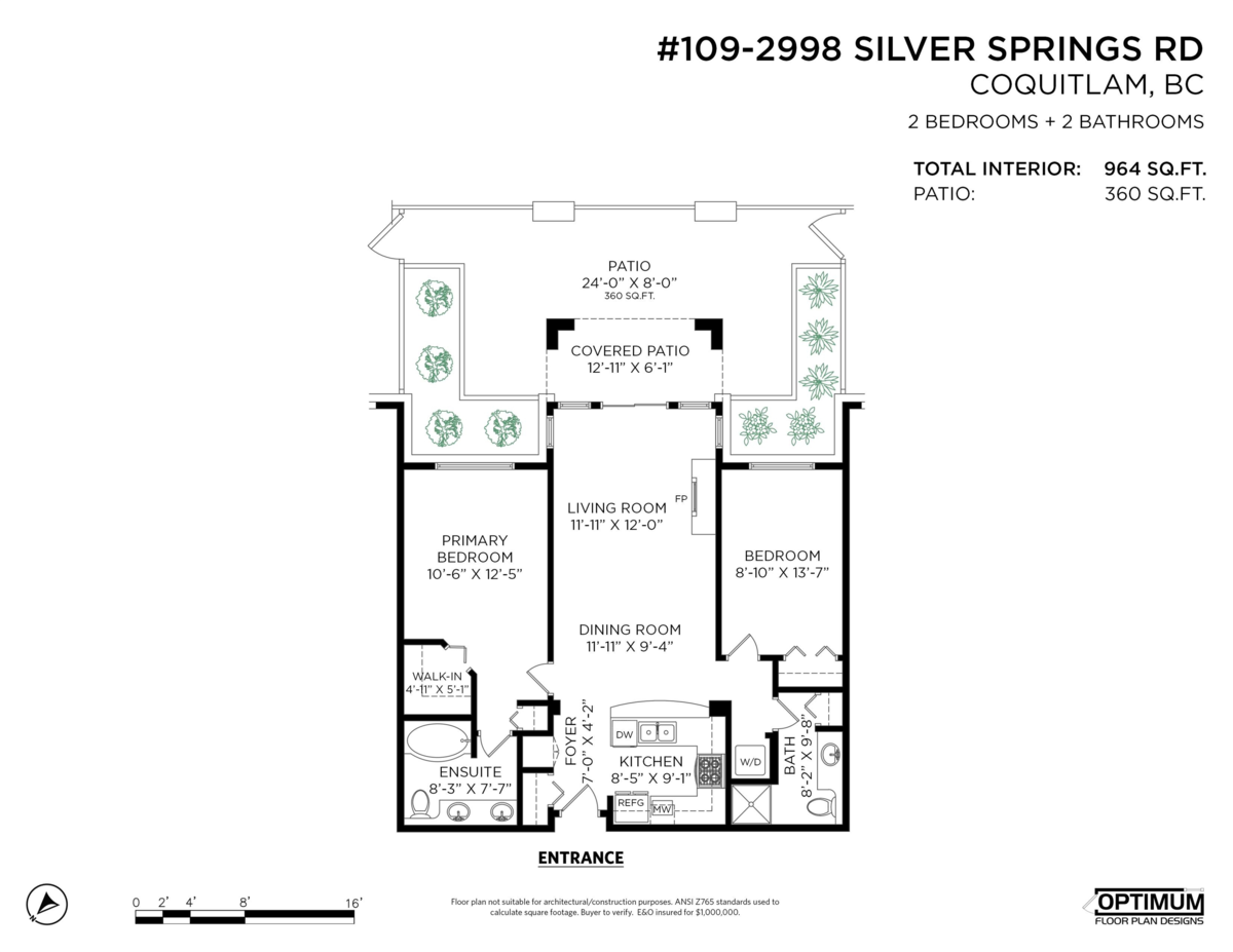 Guest Bathroom Photo of 109 2998 Silver Springs Boulevard, Coquitlam, BC