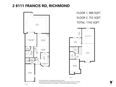 Swimming Pool Photo of 2 8111 Francis Road, Richmond, BC
