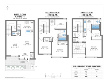 Aerial View of 113 390 Guilby Street, Coquitlam, BC